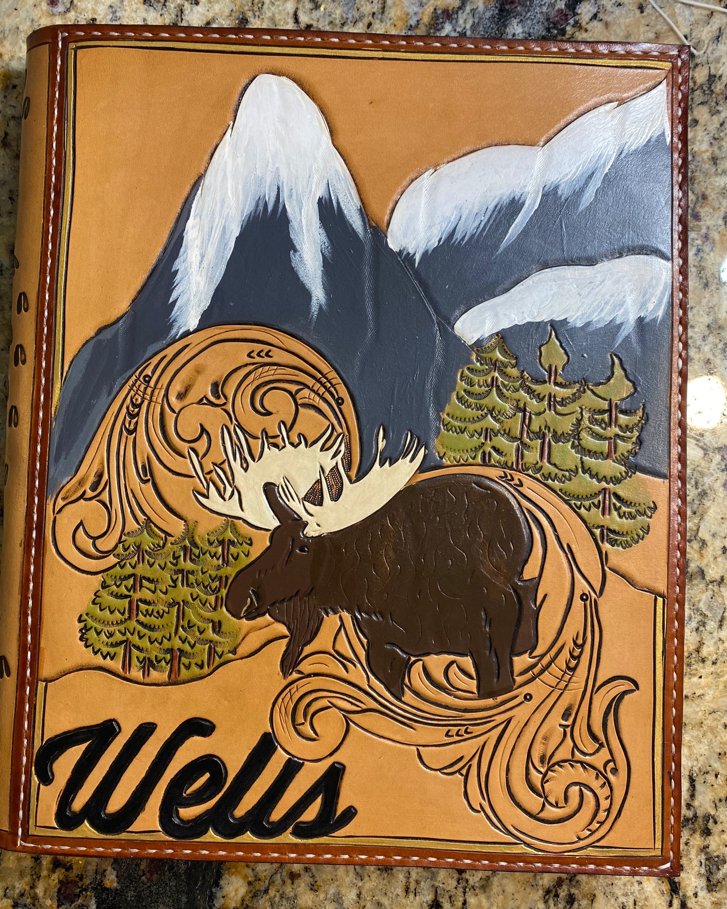 Custom Leather Padfolio