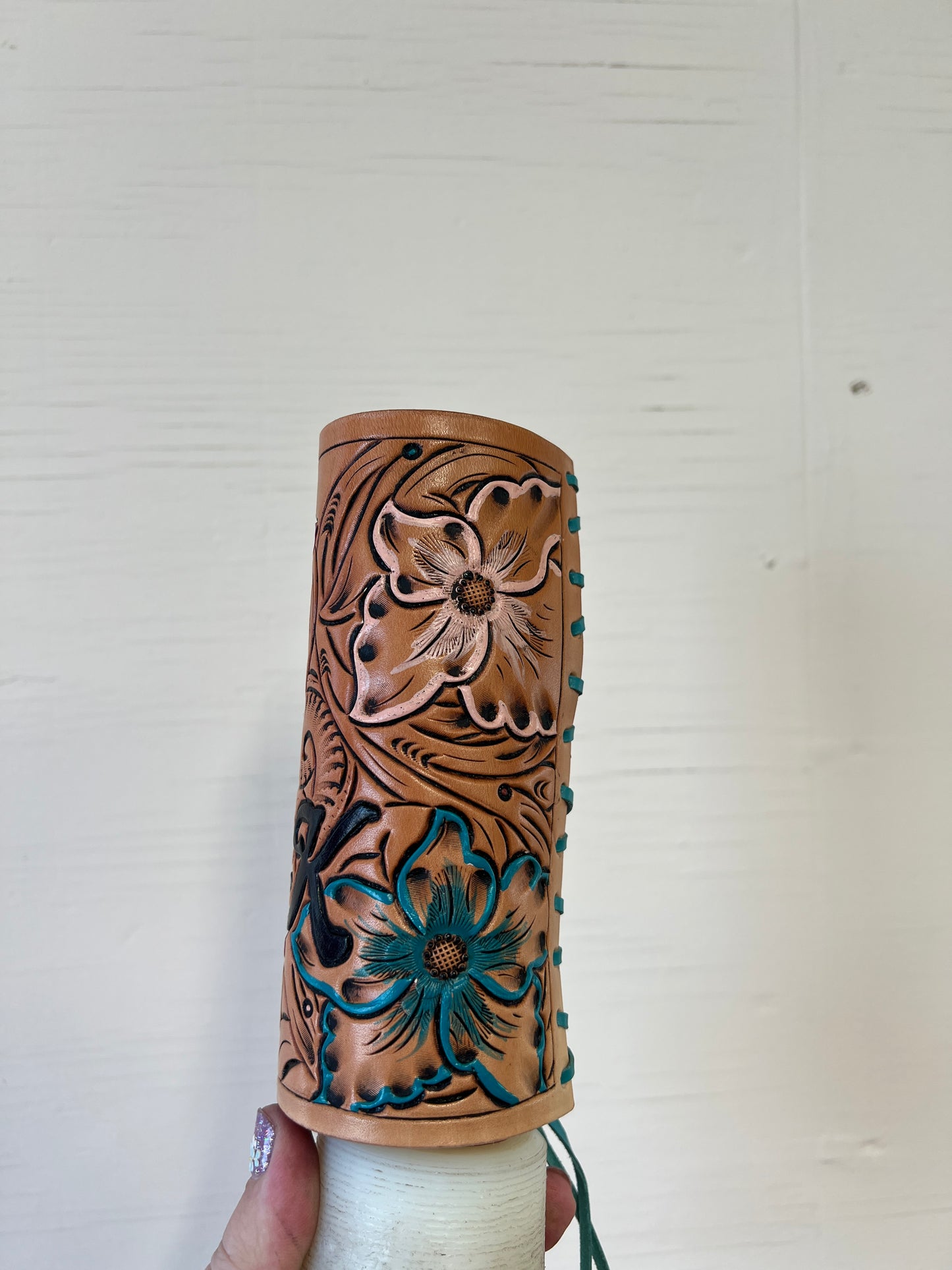 Leather Bouquet Wrap