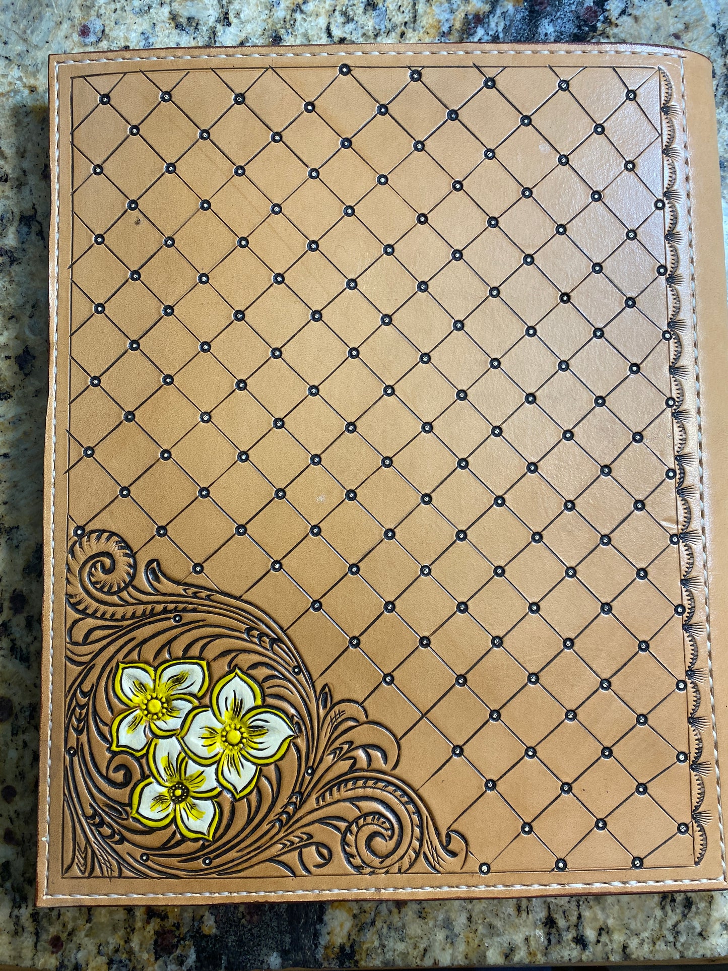 Custom Leather Padfolio