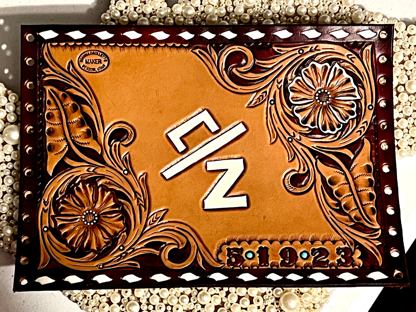 Leather Bouquet Wrap