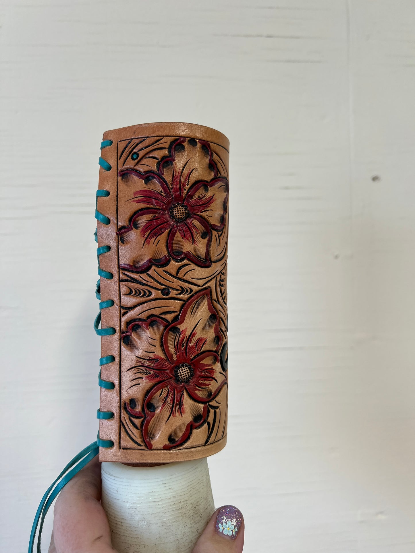 Leather Bouquet Wrap